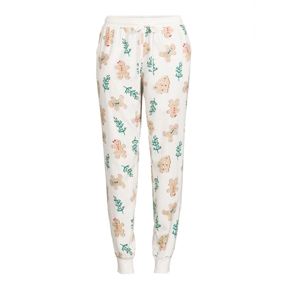 SECERT TREASURES GINGERBREAD JOGGERS - WHITE MULTI SIZES (NEW WITH TAGS) A24
